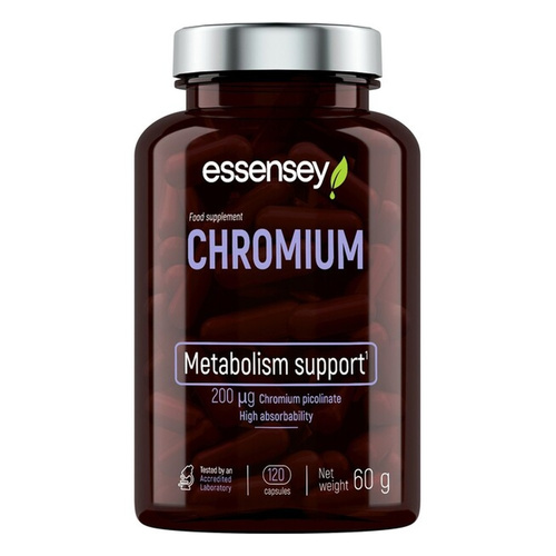 Essensey Chrom Pikolinian Suplement Diety Na Prawidłowy Metabolizm 120 Kapsułek