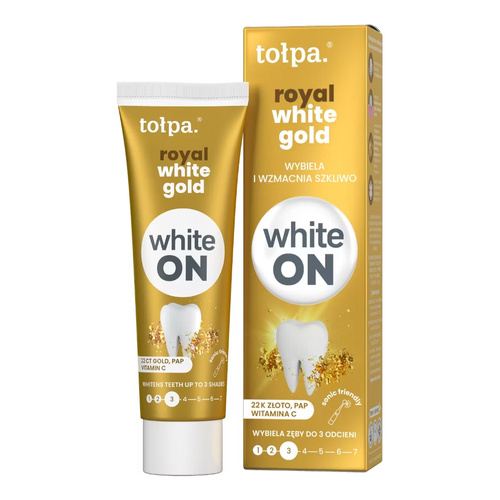Tołpa ON White ROYAL WHITE GOLD toothpaste 75ml