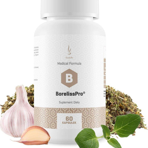 DuoLife BorelissPro for Toxins Cleansing and Parasites Reduxtion 60 Capsules