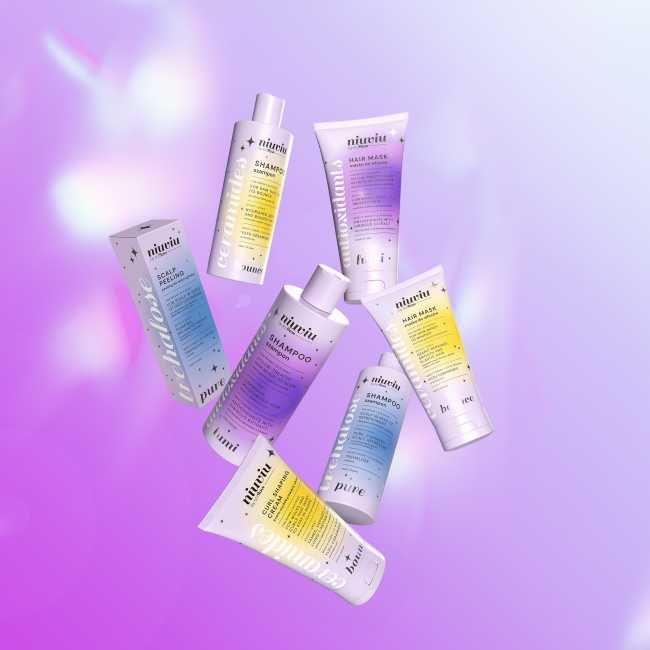 Niuviu Lumi Mask for Colored Hair Intensive Moisturizing and Color Protection 200ml