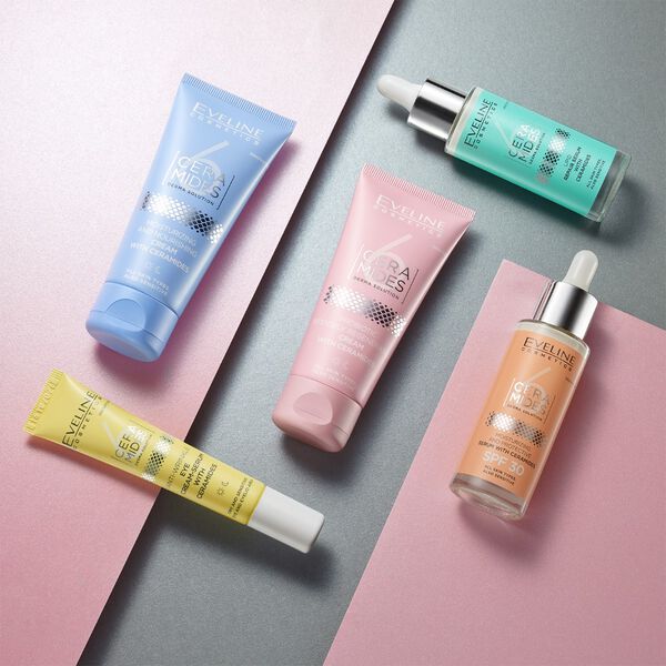 Eveline 6 Ceramides Nawilżająco-Ochronne Serum z SPF30 30ml