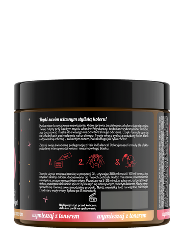OnlyBio Hair in Balance Mixer Mask for Gentle Coloring with Toner 300ml