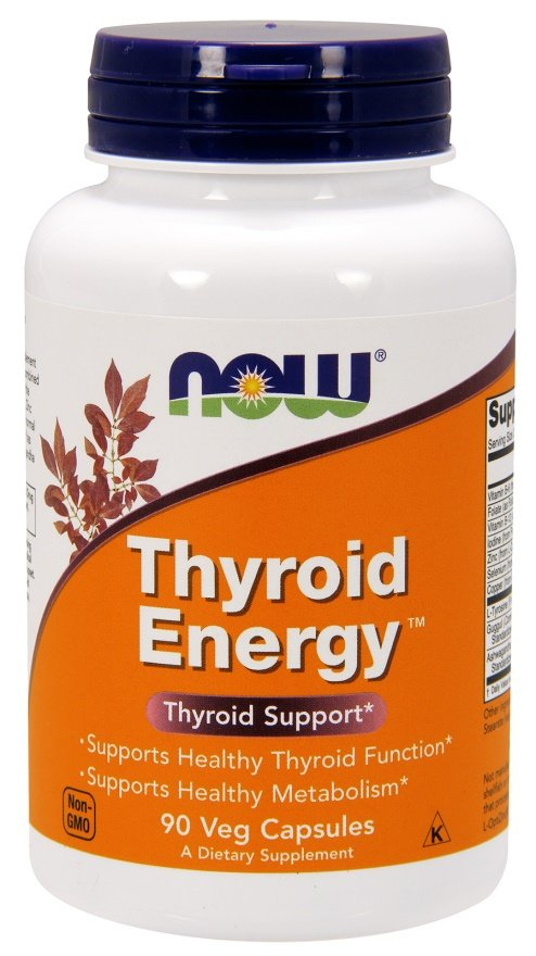 Now Foods Thyroid Energy Supports Thyroid Health 90 Vcapsules