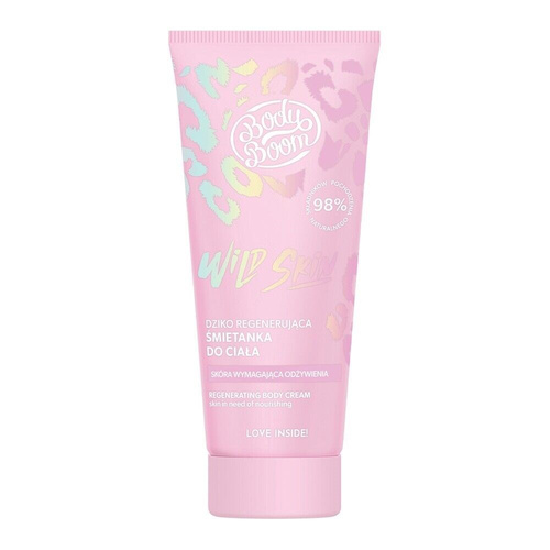 BodyBoom Wild Skin Wildly Regenerating Body Cream for Dry Skin Vegan 200ml
