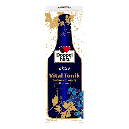 Doppelherz Aktiv Vital Liquid Tonic Supporting Heart and Immunity 1000ml