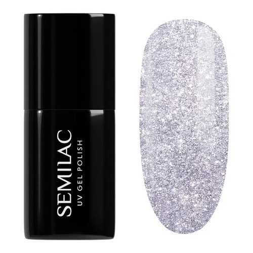 Semilac Time To Shine Hybrid Gel Polish 461 Hollywood Silver 7ml