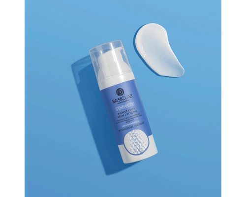 BasicLab Complementis Moisturizing Cream with Ectoine with Ultra-Light Consistency Hydration and Soothing for Day and Night 50ml