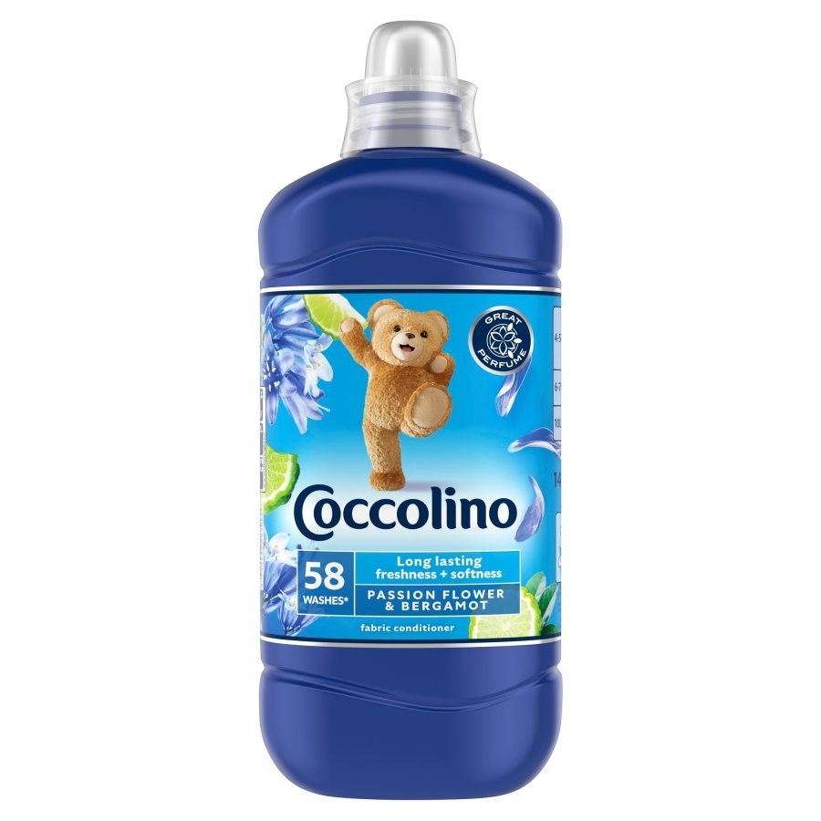 Coccolino Passion Flower & Bergamot Fabric Softener Concentrate 925ml