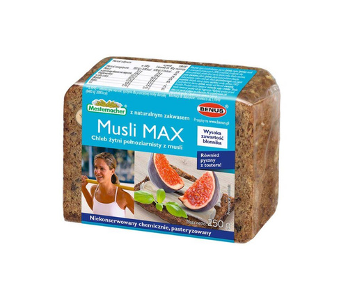 Benus Mestemacher Muesli Bread with Natural Sourdough 250g