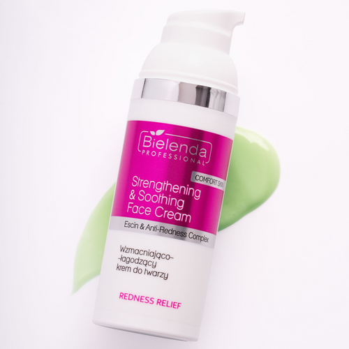 Bielenda Professional Redness Relief Wzmacniająco-Łagodzący Krem na Naczynka 50ml