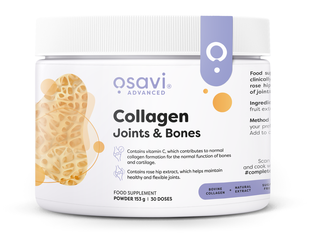 Osavi Kolagen Peptydy Stawy i Kości z FORTIBONE® i Witaminą C 153g