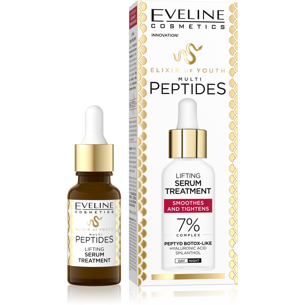 Eveline Elixir of Youth Multi-Peptide Lifting Serum Treatment 18ml