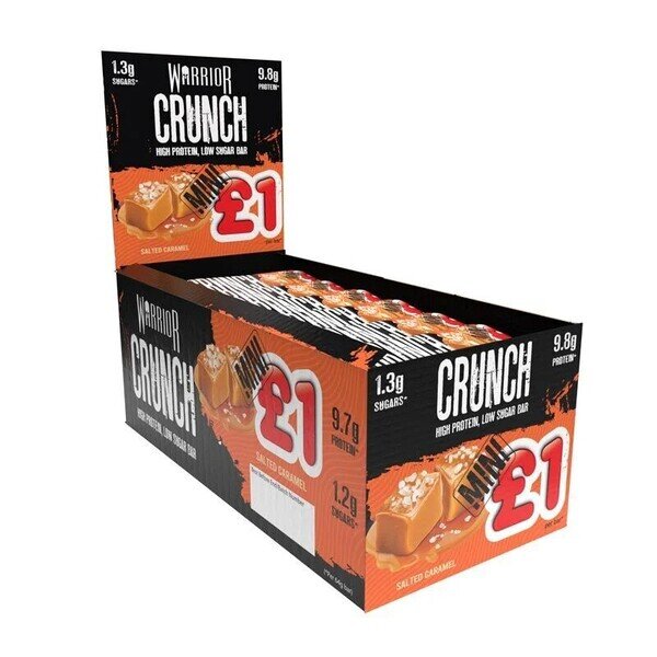 Crunch Bar Mini, Salted Caramel - 24 bars