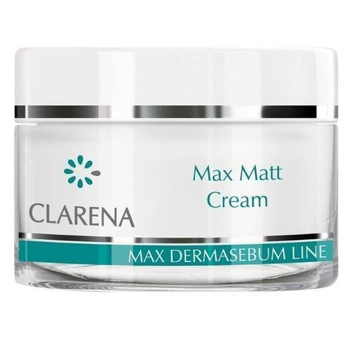 Clarena Max Dermasebum Mattifying Day Cream for Oily and Combination Skin 50ml