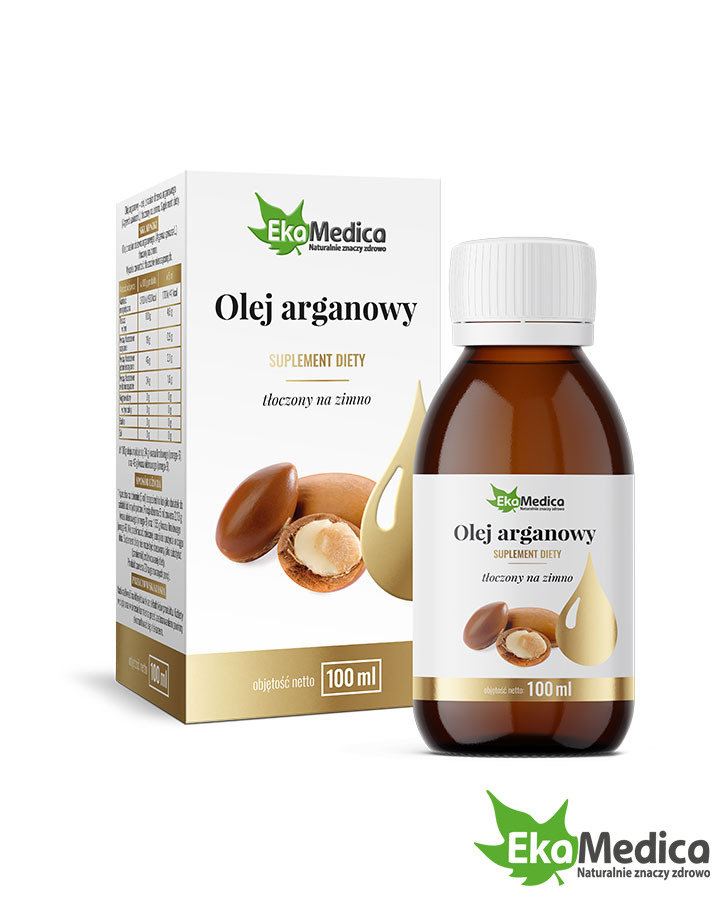 EKAMEDICA Naturalny 100% Olej Arganowy 100 ml