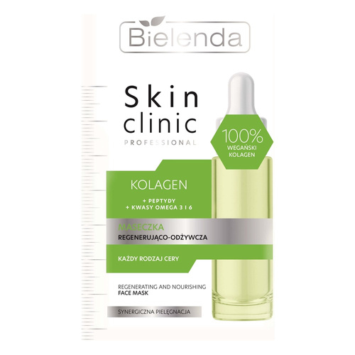 Bielenda Skin Clinic Professional Collagen Regenerating and Nourishing Mask for All Skin Types 8g