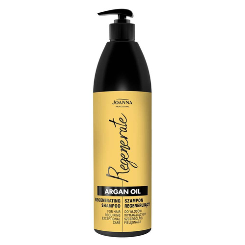 Joanna Professional Argan Oil Regenerating Shampoo for Damaged and Weakened Hair 1000ml