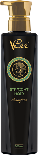 VCee Straight Hair Shampoo with Herbal Vinegar and Macadamia Esters 500ml