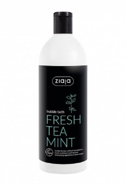 Ziaja Mint Tea Bubble Bath Lotion Vegan Aromatic Scent 500ml