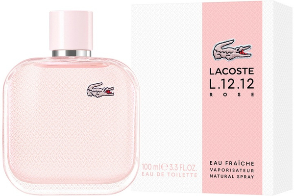 Lacoste L.12.12 Rose Eau Fraiche Eau de Toilette 100ml Spray