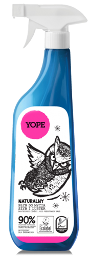 Yope Naturalny Płyn do Mycia Szyb i Luster 750ml