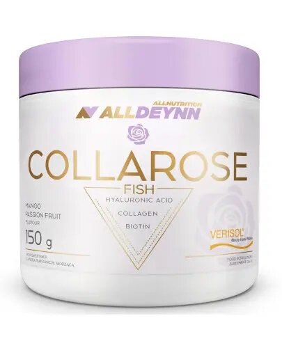 AllDeynn CollaRose Fish Collagen Hydrolyzate Verisol Mango Passion Fruit 150g