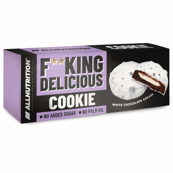 Allnutrition Fitking Delicious Cookie Kakaowe Ciasteczka bez dodatku cukru 128g