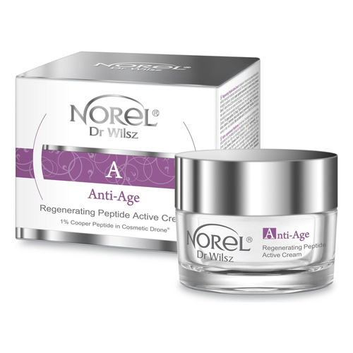 Norel Anti-Age Active Regenerating 1% Peptide Cream for Mature Skin 50ml