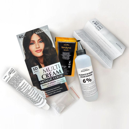 Joanna Multi Cream Metallic Shade Color 40.5 Cold Brown 60x40x20g