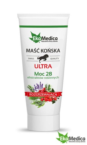 EkaMedica Maść Końska Ultra Rozgrzewająca 200 ml