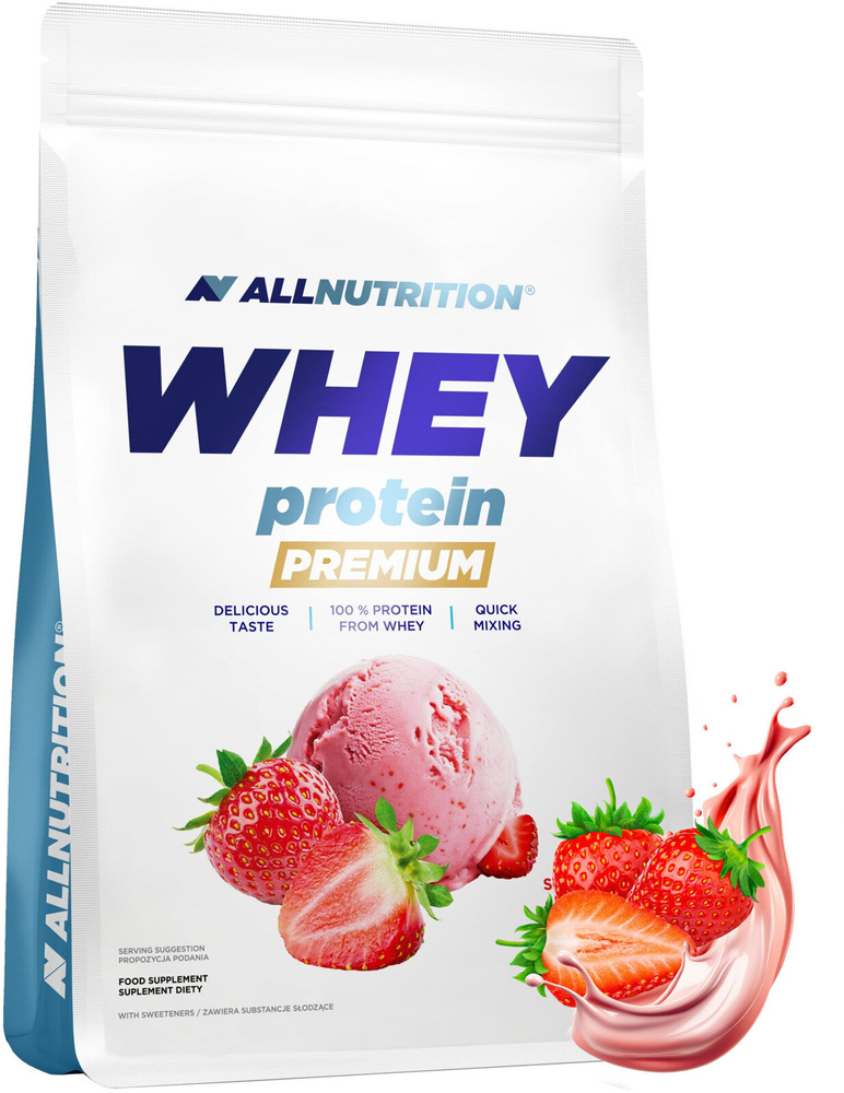 Allnutrition Whey Protein Premium Strawberry Summer 700g