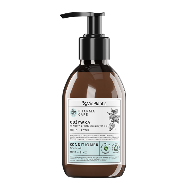 Vis Plantis Pharma Care Mint and Zinc Conditioner for Oily Hair 300ml
