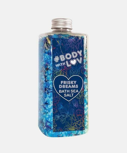 New Anna Body with Lov Frisky Dreams Nawilżająca i Odżywcza Sól Morska do Kąpieli 500g