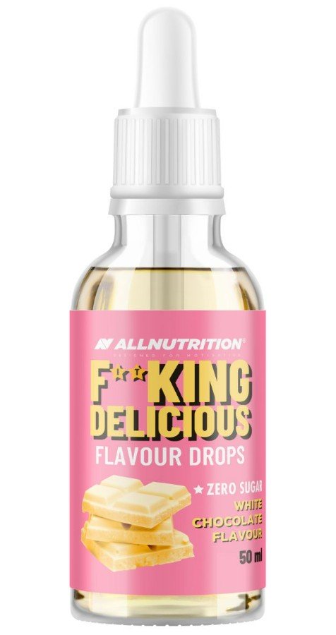 Allnutrition Fitking Delicious Krople Smakowe Biała Czekolada 50ml