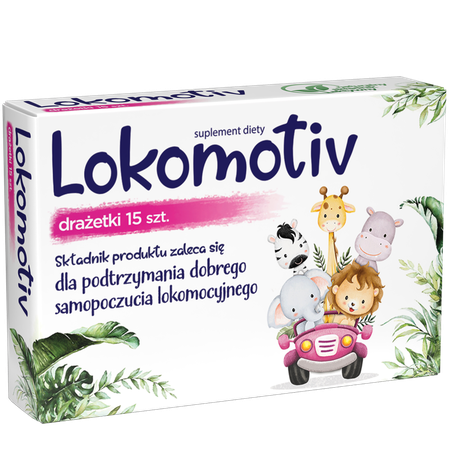 Lokomotiv na Dobre Samopoczucie w Podróży 15 Drażetek