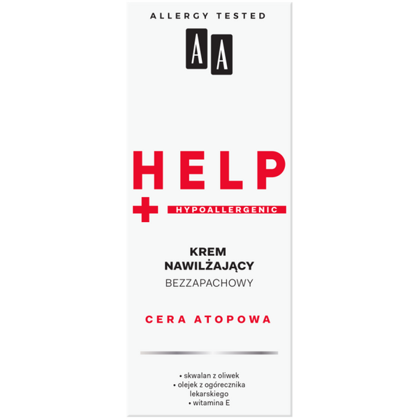 AA Help Moisturizing Cream for Atopic Dry Sensitive Skin with Vitamin E 50ml