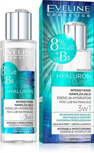 Eveline Hyaluron Clinic Intensively Moisturizing Esscence-Hydrator 3in1 110ml