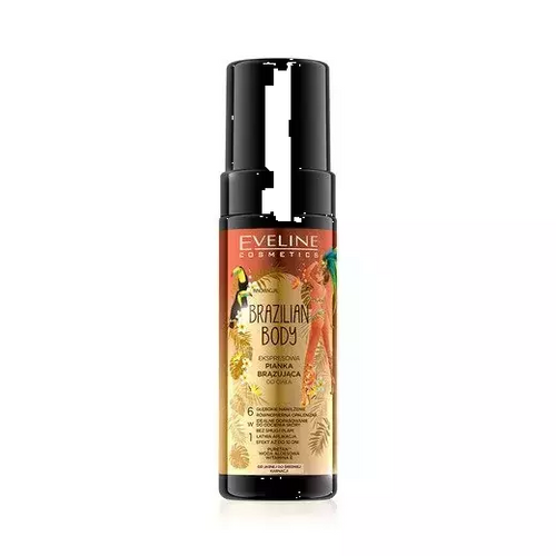 Eveline Brazilian Body Nawilżająca Ekspresowa Pianka Brązująca do Ciała 150ml