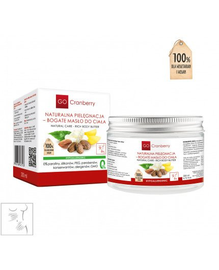 GoCranberry Natural Care Rich Body Butter 200 ml