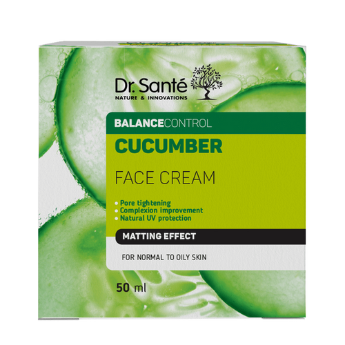 Dr.Sante Cucumber Balance Control Krem do Twarzy dla Skóry Normalnej i Tłustej 50ml