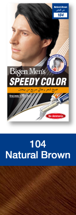 Bigen Speedy Color for Men Farba do Włosów dla Mężczyzn Nr. 104 Natural Brown bez Amoniaku 1 Sztuka