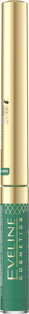 Eveline Variete Kolorowy Eyeliner w Kałamarzu 06 Peacock Green 2,8ml
