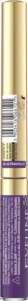 Eveline Variete Kolorowy Eyeliner w Płynie 05 Ultraviolet 2,8ml