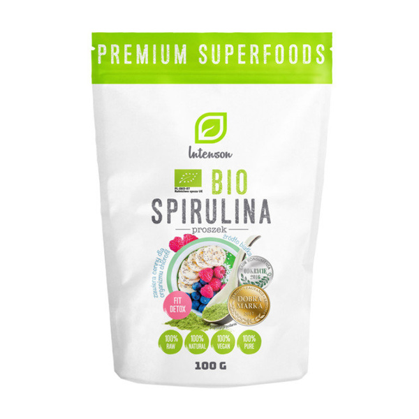 Intenson Bio Spirulina 100g Best Before 11.01.26