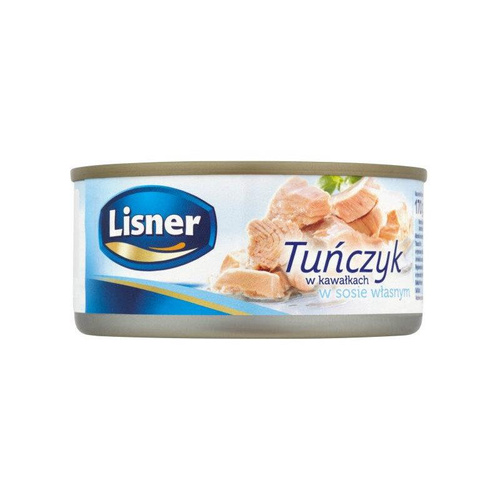 Lisner Tuńczyk w Kawałkach w Sosie Własnym 170g