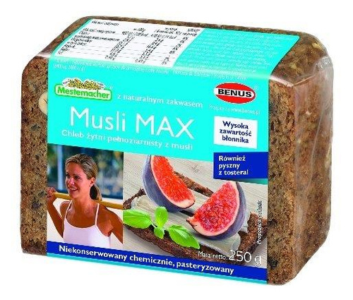 Benus Mestemacher Muesli Bread with Natural Sourdough 250g