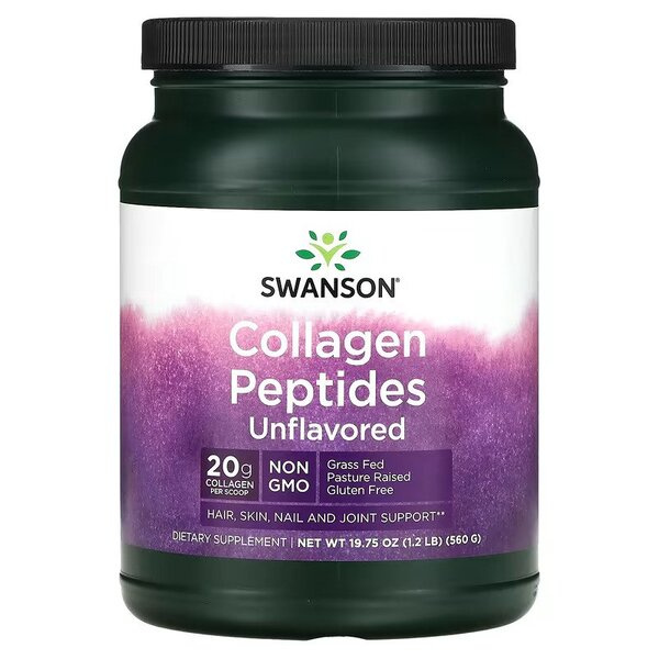 Swanson Collagen Peptides for Skin, Hair & Joints 560g
