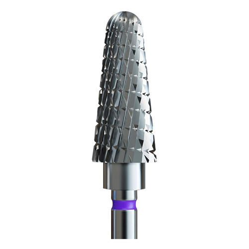 IQ Nails Tungsten Carbide Nail Drill Bit Cone Shaped Crosswise Cut 6mm For Manicures 201.134.060 1 Piece