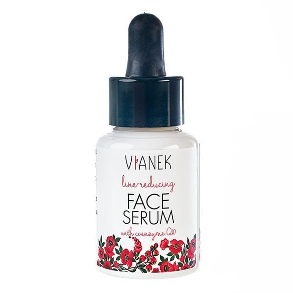 Vianek Light Anti Wrinkle Face Serum with Vitamin E and Coenzyme Q10 30ml