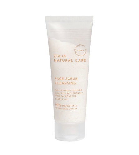 Ziaja Natural Care Wegański Delikatny Peeling do Twarzy dla Każdego Rodzaju Skóry 70ml
